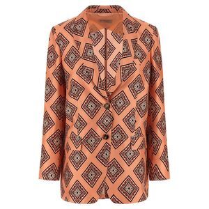 Alberto Biani Women Tie Print Blazer